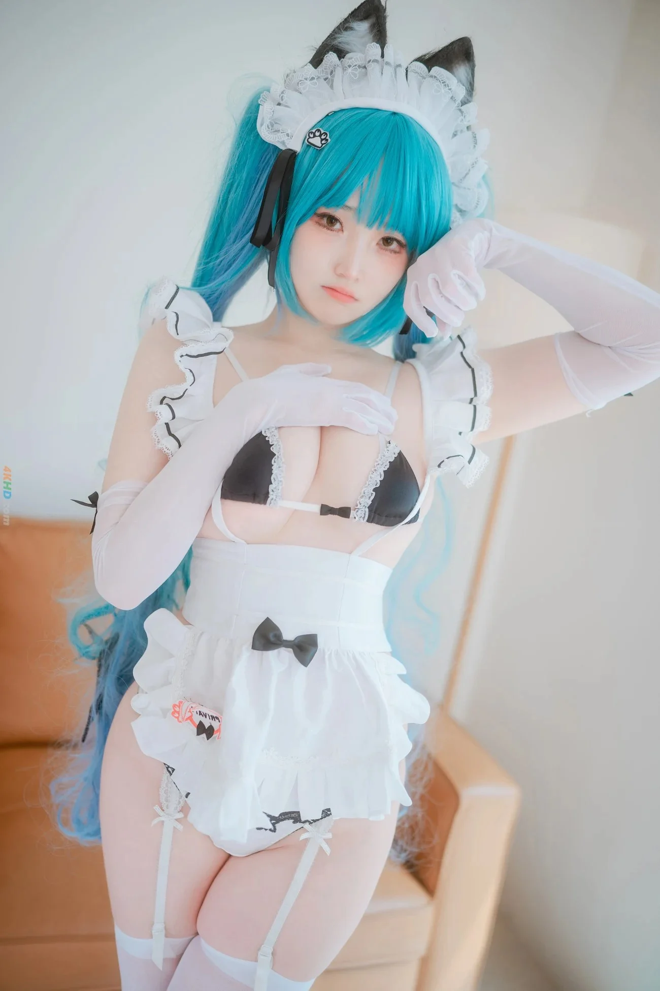 [DJAWA] Bambi밤비 DJAWA Photo Nikke Privaty Unkind Maid 20P 第75张（Bambi밤비 DJAWA Photo Nikke Privaty Unkind Maid）