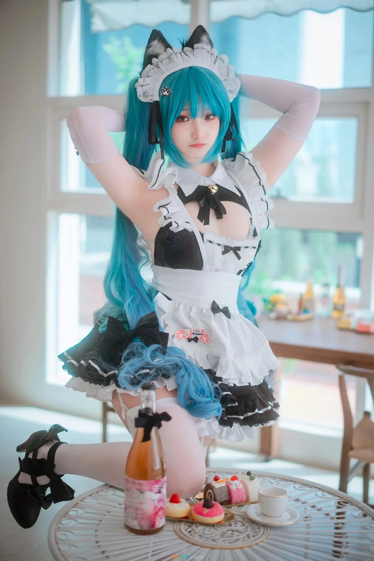 [DJAWA] Bambi밤비 DJAWA Photo Nikke Privaty Unkind Maid 20P 第7张（Bambi밤비 DJAWA Photo Nikke Privaty Unkind Maid）