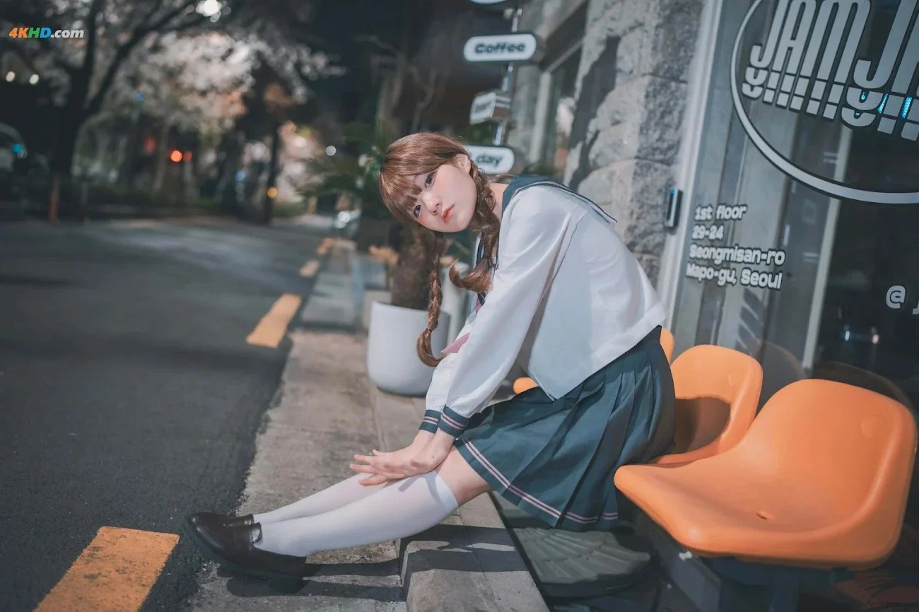 [DJAWA] Jenny (정제니)  DJAWA Phot Hatsukoi Yozakura 20P 第10张（Jenny (정제니)）