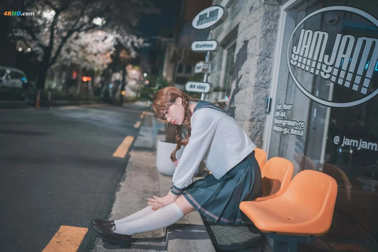 [DJAWA] Jenny (정제니)  DJAWA Phot Hatsukoi Yozakura 20P 第11张（Jenny (정제니)）