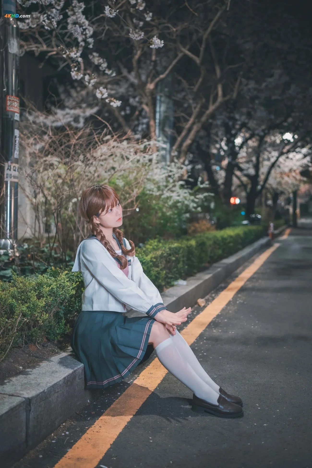 [DJAWA] Jenny (정제니)  DJAWA Phot Hatsukoi Yozakura 20P 第12张（Jenny (정제니)）
