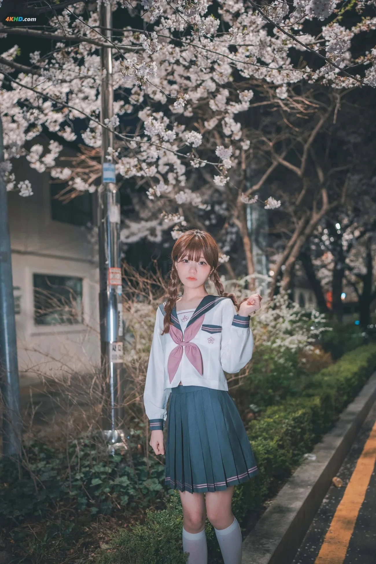 [DJAWA] Jenny (정제니)  DJAWA Phot Hatsukoi Yozakura 20P 第18张（Jenny (정제니)）