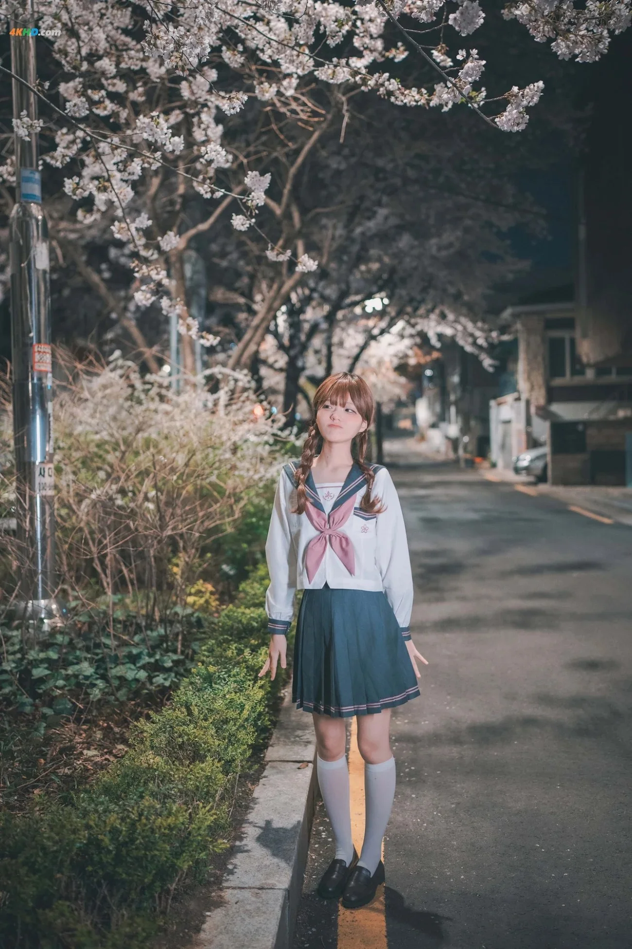 [DJAWA] Jenny (정제니)  DJAWA Phot Hatsukoi Yozakura 20P 第19张（Jenny (정제니)）