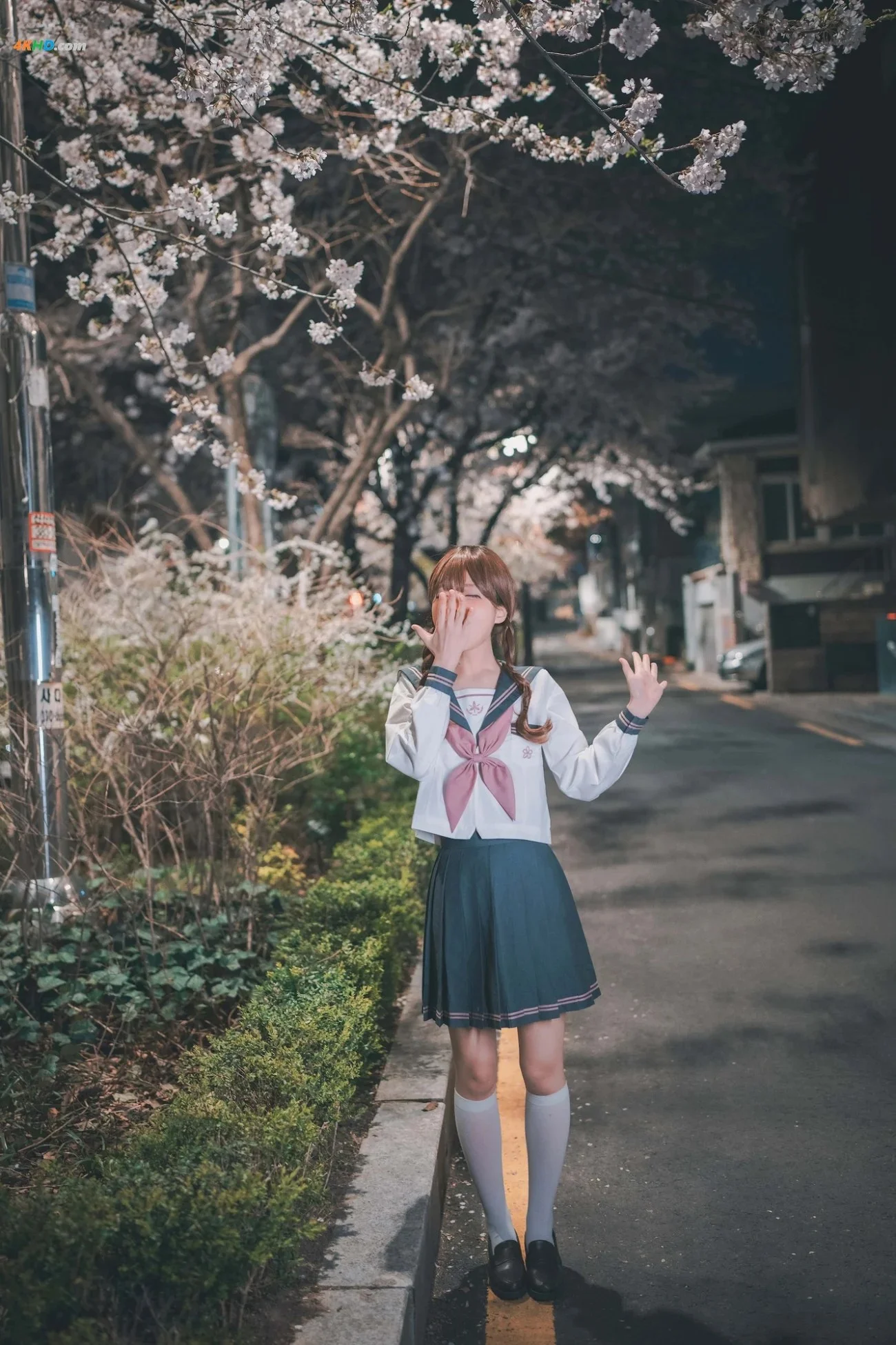 [DJAWA] Jenny (정제니)  DJAWA Phot Hatsukoi Yozakura 20P 第20张（Jenny (정제니)）