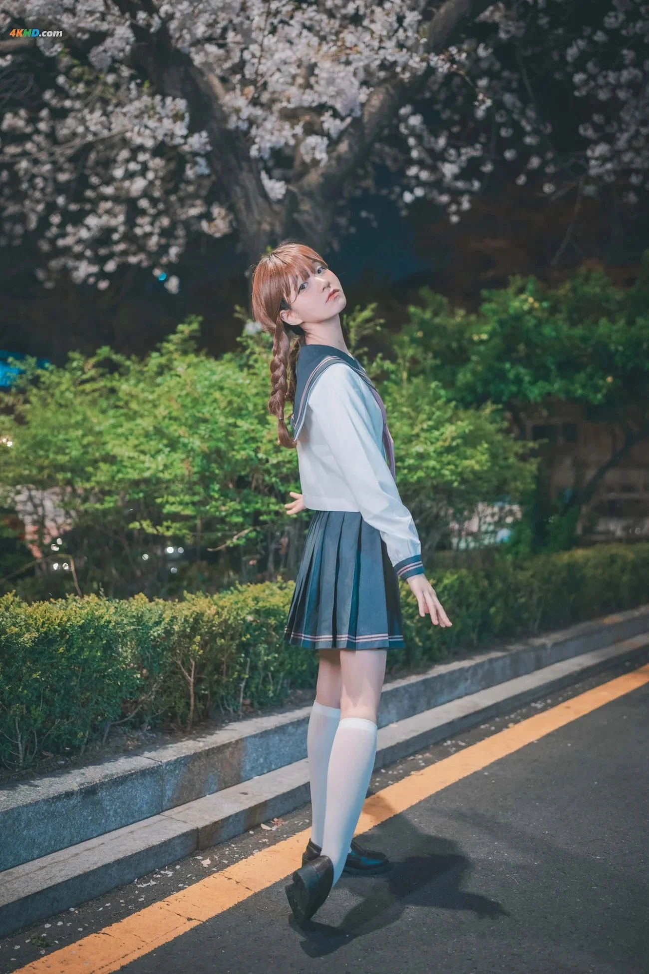 [DJAWA] Jenny (정제니)  DJAWA Phot Hatsukoi Yozakura 20P 第22张（Jenny (정제니)）