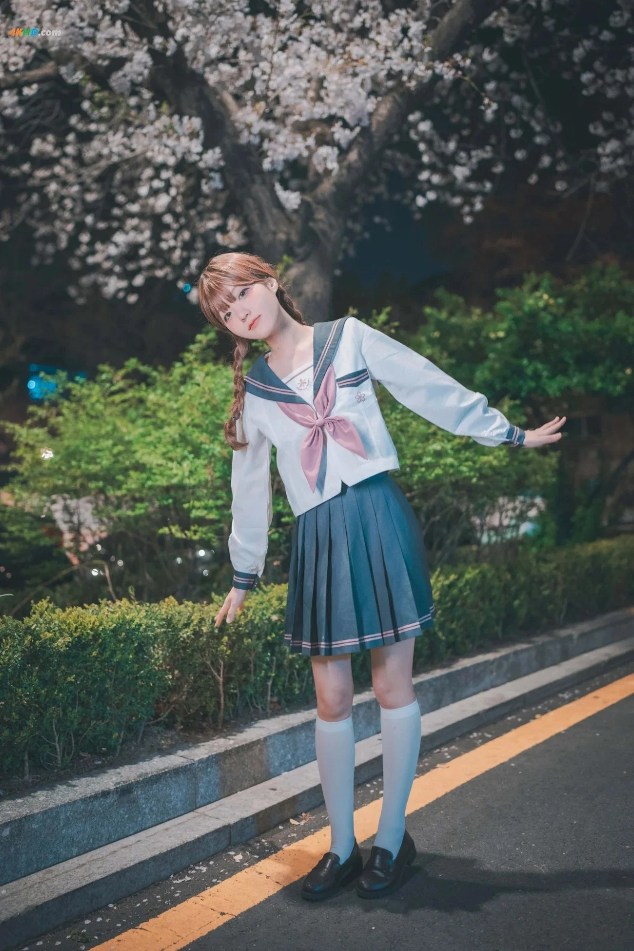 [DJAWA] Jenny (정제니)  DJAWA Phot Hatsukoi Yozakura 20P 第23张（Jenny (정제니)）