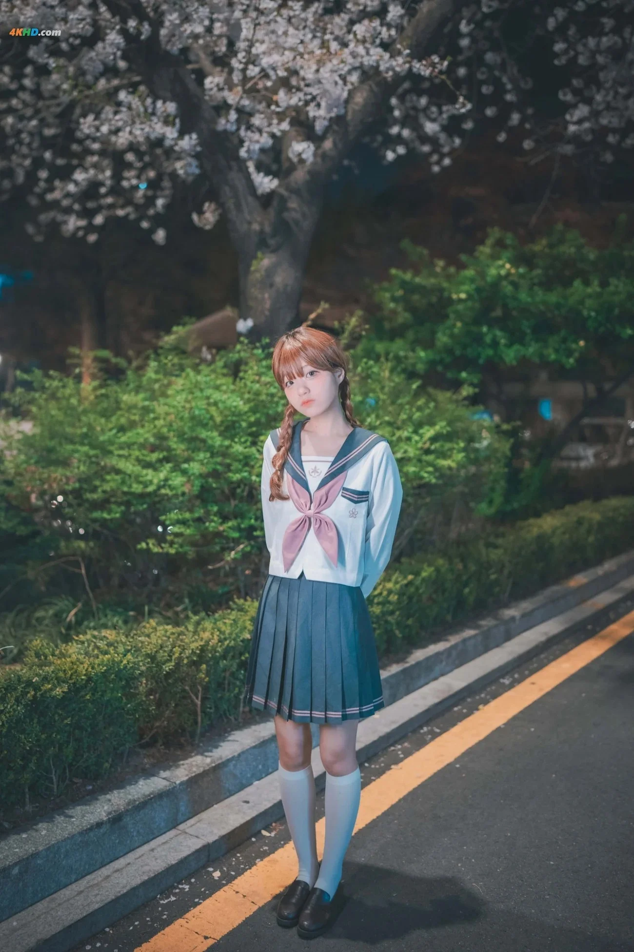 [DJAWA] Jenny (정제니)  DJAWA Phot Hatsukoi Yozakura 20P 第24张（Jenny (정제니)）