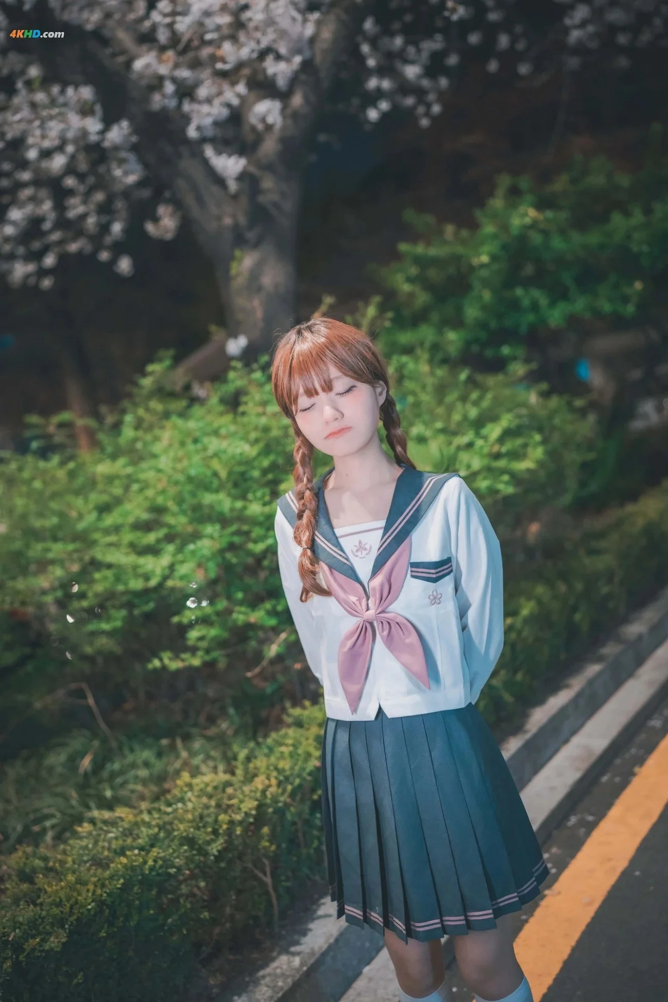 [DJAWA] Jenny (정제니)  DJAWA Phot Hatsukoi Yozakura 20P 第25张（Jenny (정제니)）