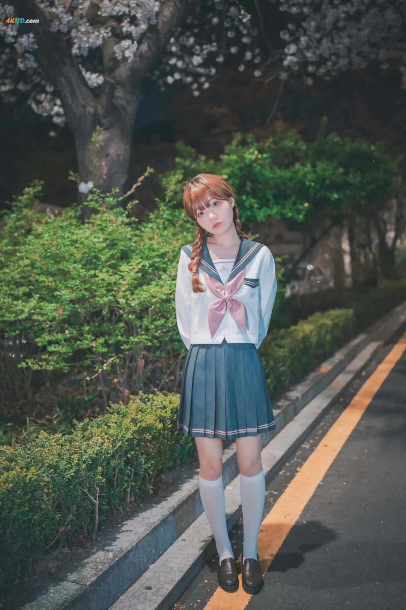 [DJAWA] Jenny (정제니)  DJAWA Phot Hatsukoi Yozakura 20P 第26张（Jenny (정제니)）