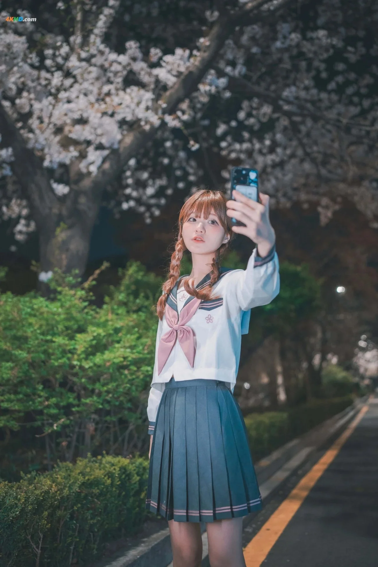 [DJAWA] Jenny (정제니)  DJAWA Phot Hatsukoi Yozakura 20P 第27张（Jenny (정제니)）
