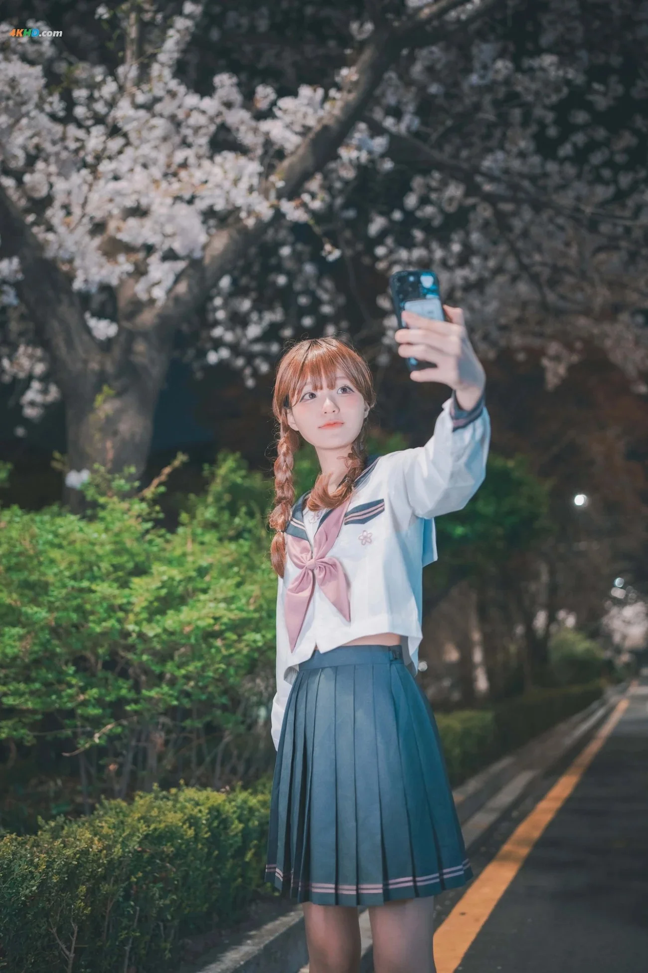 [DJAWA] Jenny (정제니)  DJAWA Phot Hatsukoi Yozakura 20P 第28张（Jenny (정제니)）