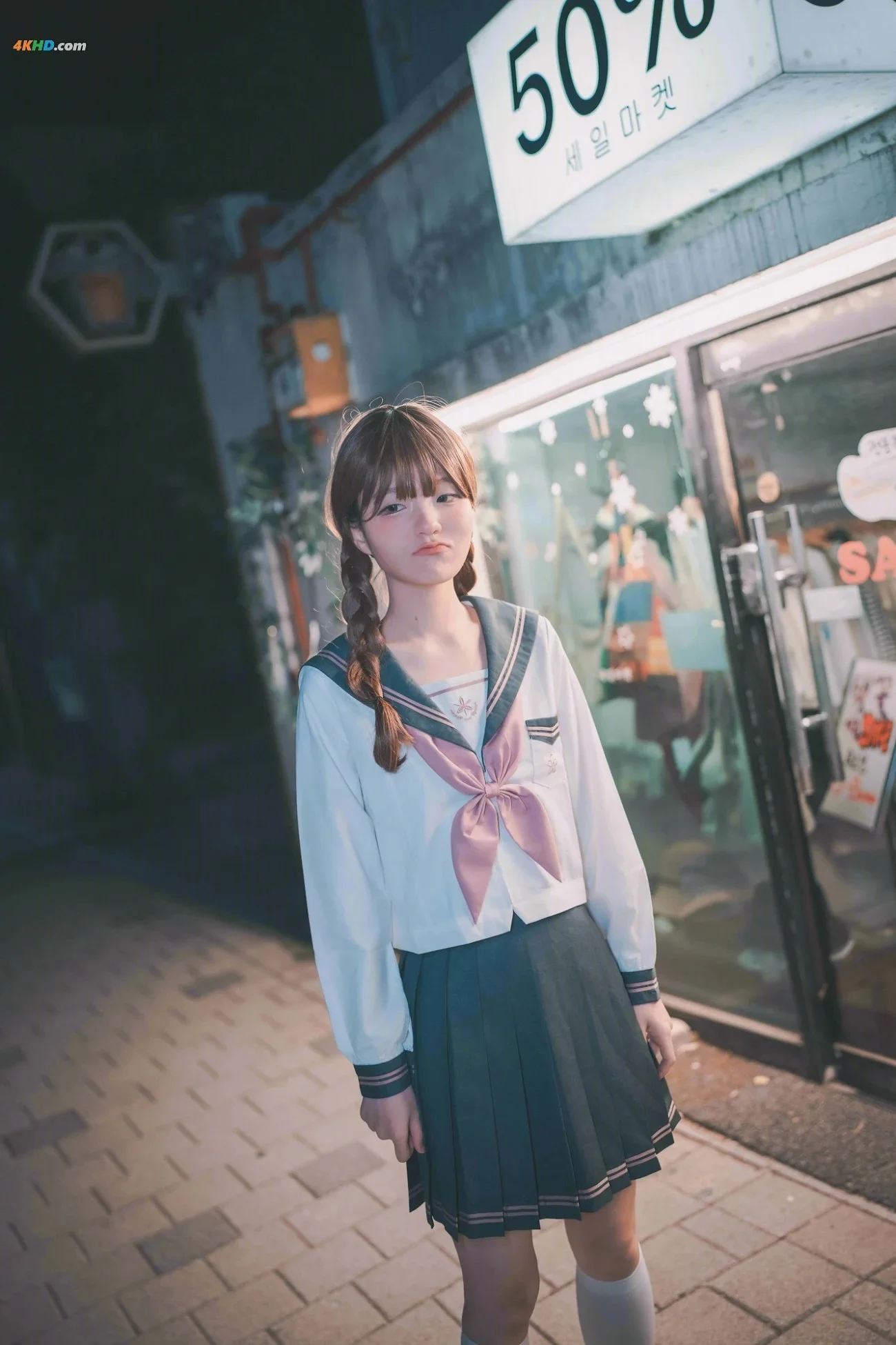 [DJAWA] Jenny (정제니)  DJAWA Phot Hatsukoi Yozakura 20P 第2张（Jenny (정제니)）
