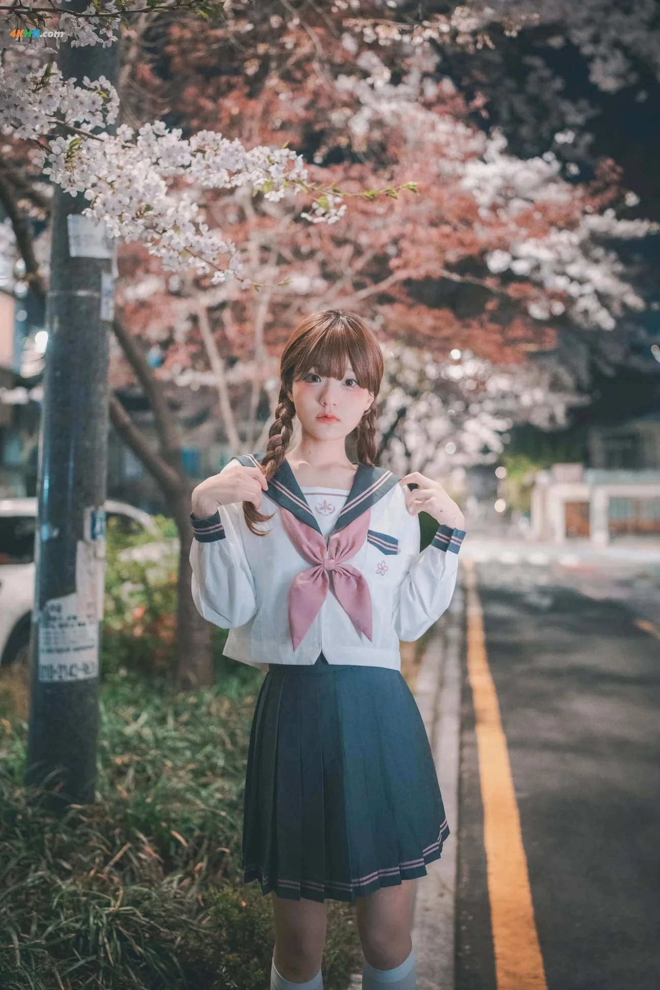 [DJAWA] Jenny (정제니)  DJAWA Phot Hatsukoi Yozakura 20P 第47张（Jenny (정제니)）