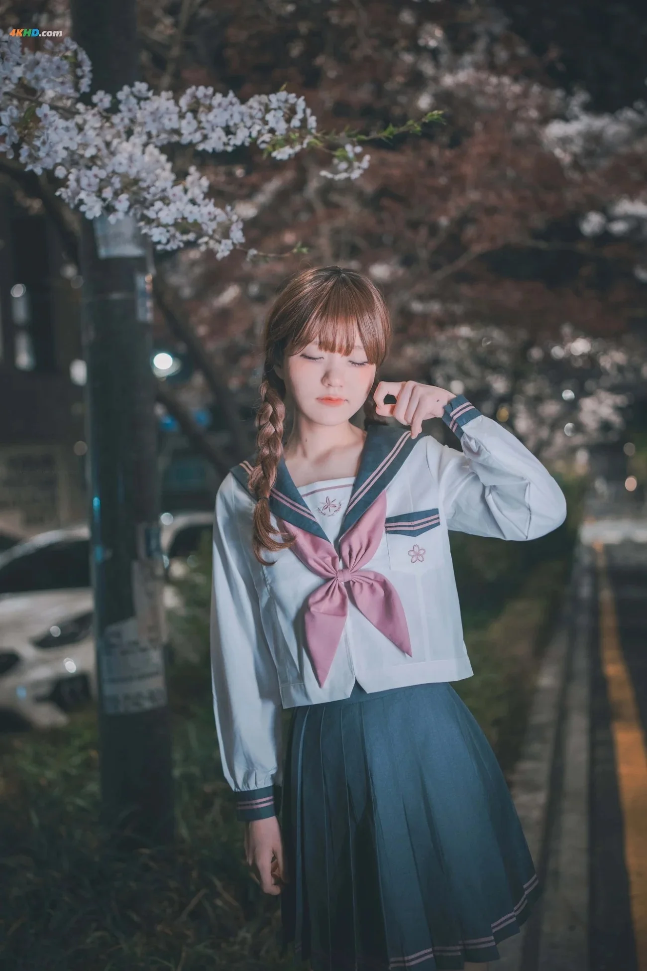 [DJAWA] Jenny (정제니)  DJAWA Phot Hatsukoi Yozakura 20P 第49张（Jenny (정제니)）