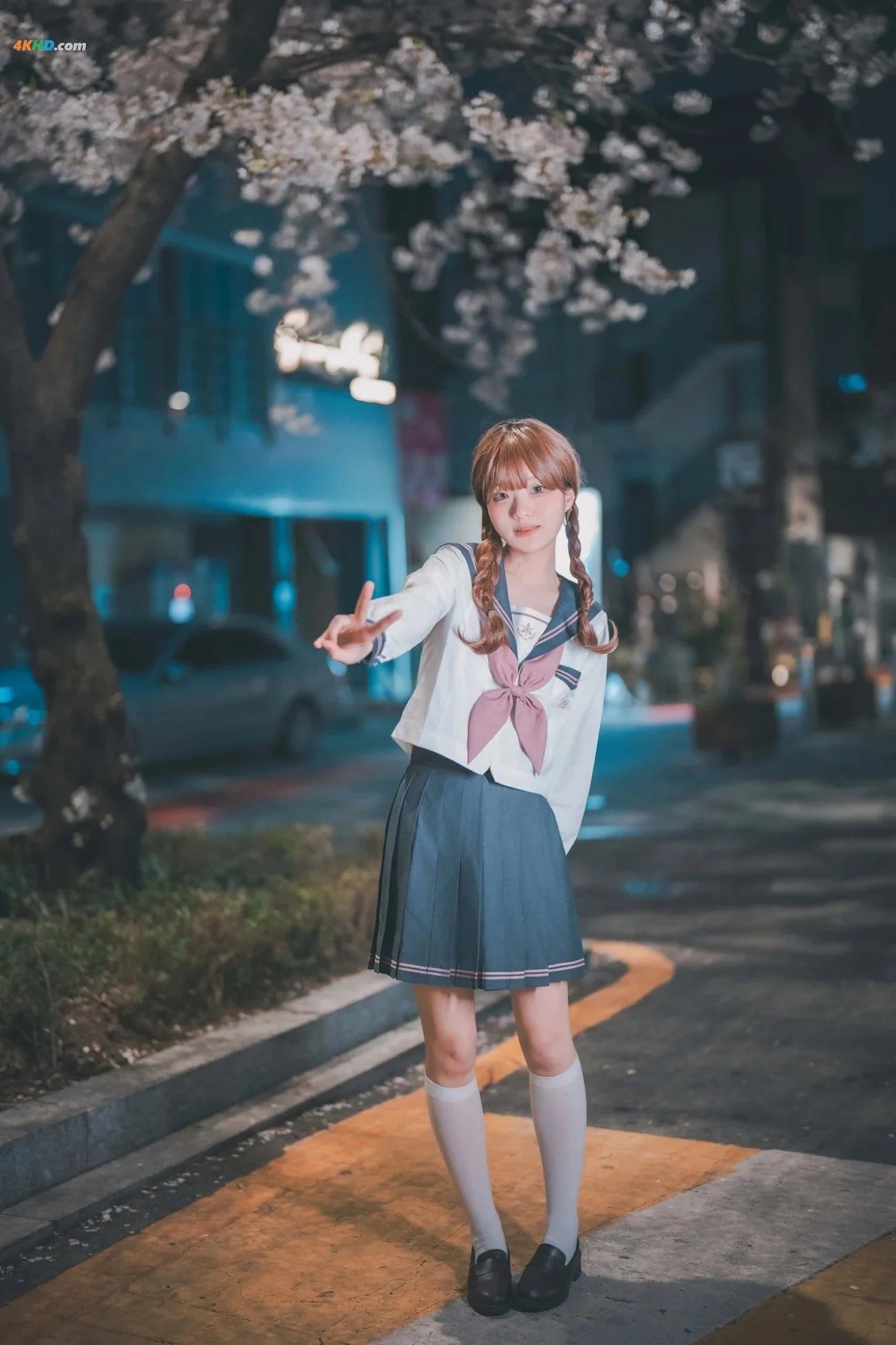 [DJAWA] Jenny (정제니)  DJAWA Phot Hatsukoi Yozakura 20P 第58张（Jenny (정제니)）