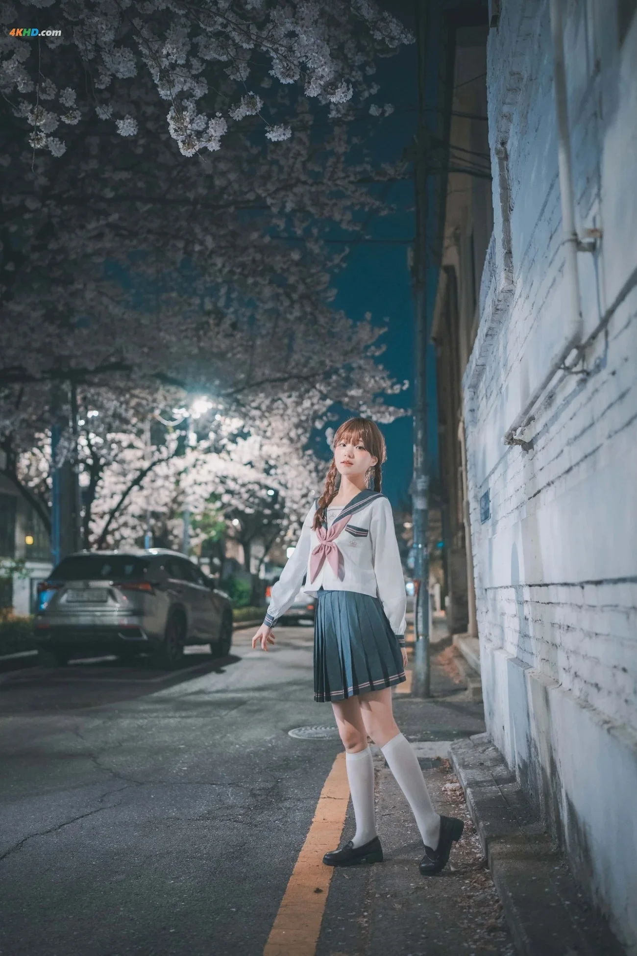 [DJAWA] Jenny (정제니)  DJAWA Phot Hatsukoi Yozakura 20P 第5张（Jenny (정제니)）