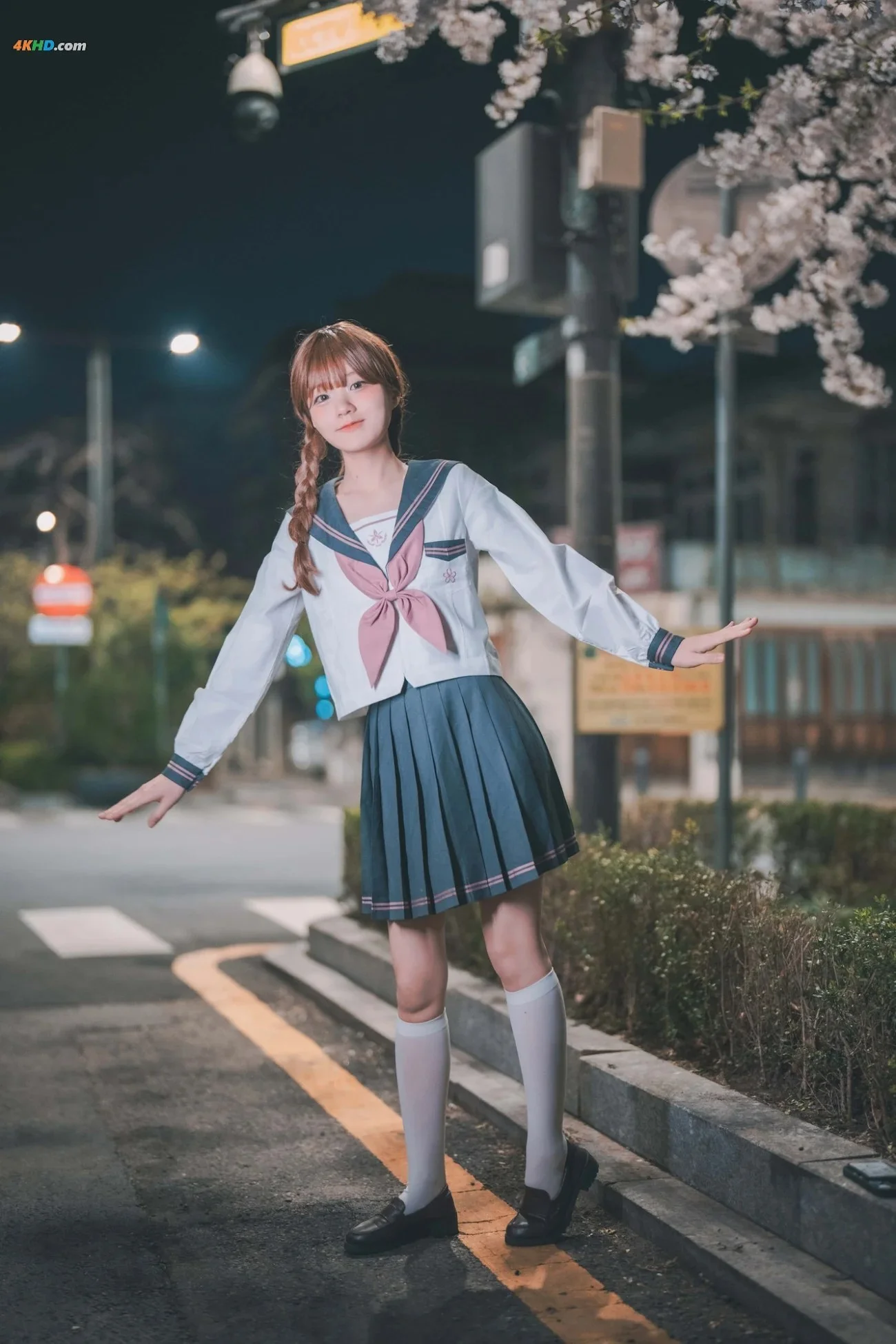 [DJAWA] Jenny (정제니)  DJAWA Phot Hatsukoi Yozakura 20P 第61张（Jenny (정제니)）