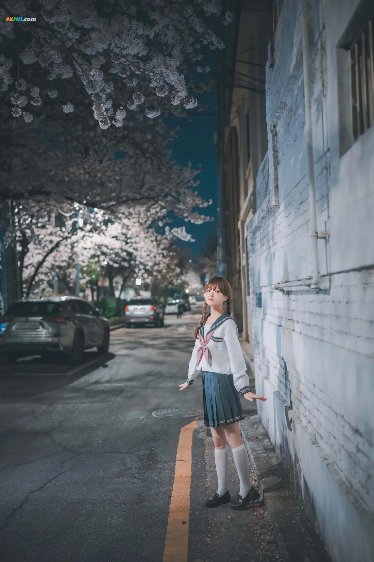 [DJAWA] Jenny (정제니)  DJAWA Phot Hatsukoi Yozakura 20P 第6张（Jenny (정제니)）