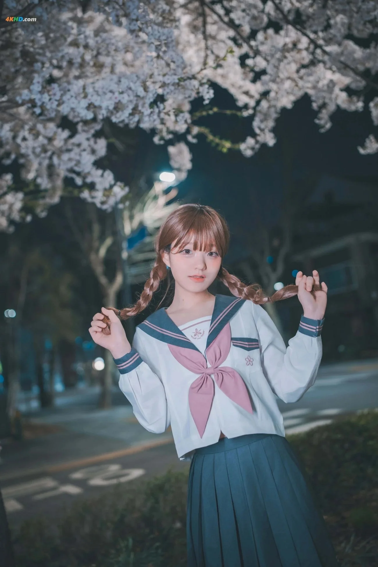 [DJAWA] Jenny (정제니)  DJAWA Phot Hatsukoi Yozakura 20P 第74张（Jenny (정제니)）