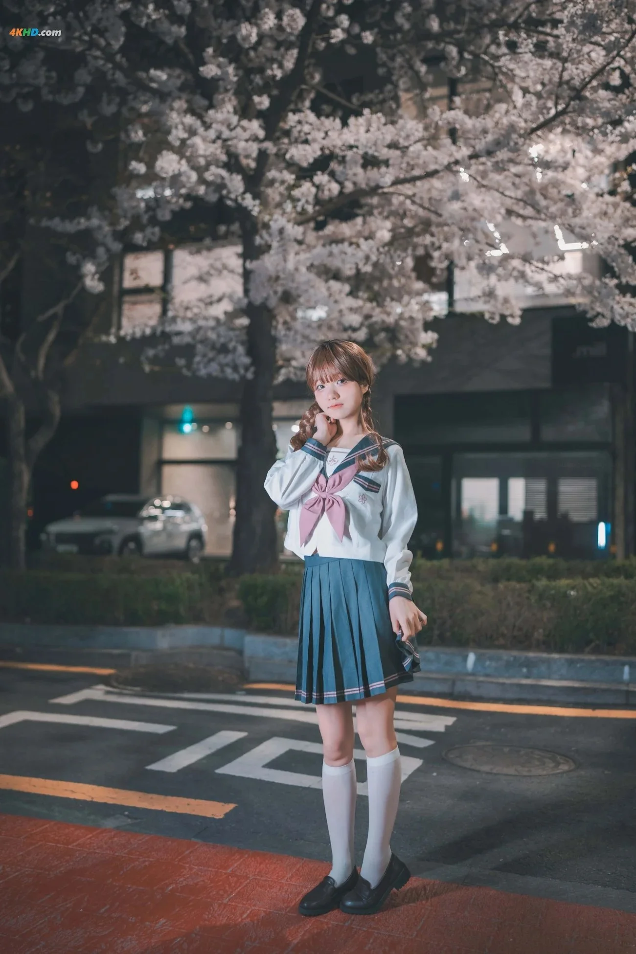[DJAWA] Jenny (정제니)  DJAWA Phot Hatsukoi Yozakura 20P 第76张（Jenny (정제니)）