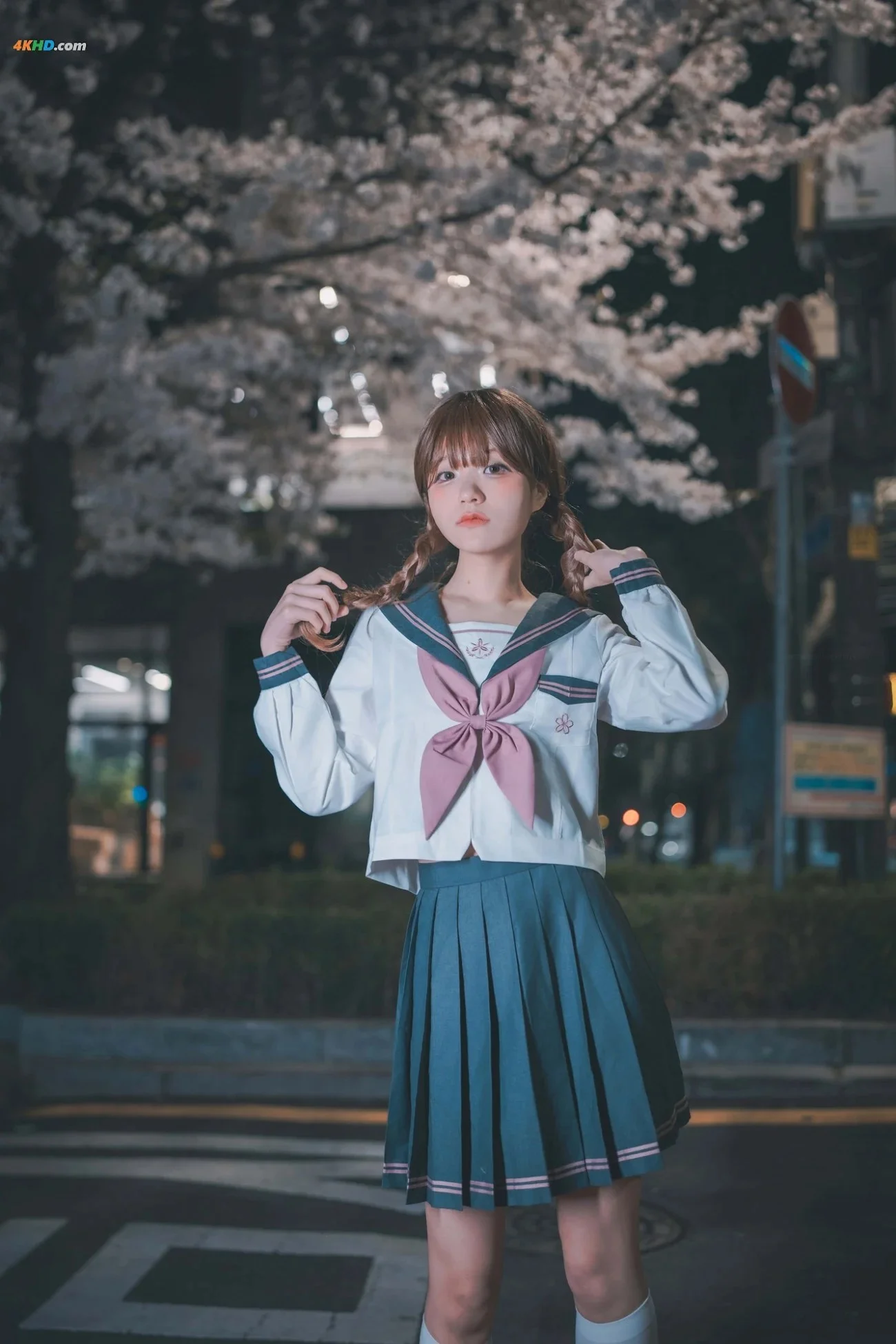 [DJAWA] Jenny (정제니)  DJAWA Phot Hatsukoi Yozakura 20P 第80张（Jenny (정제니)）