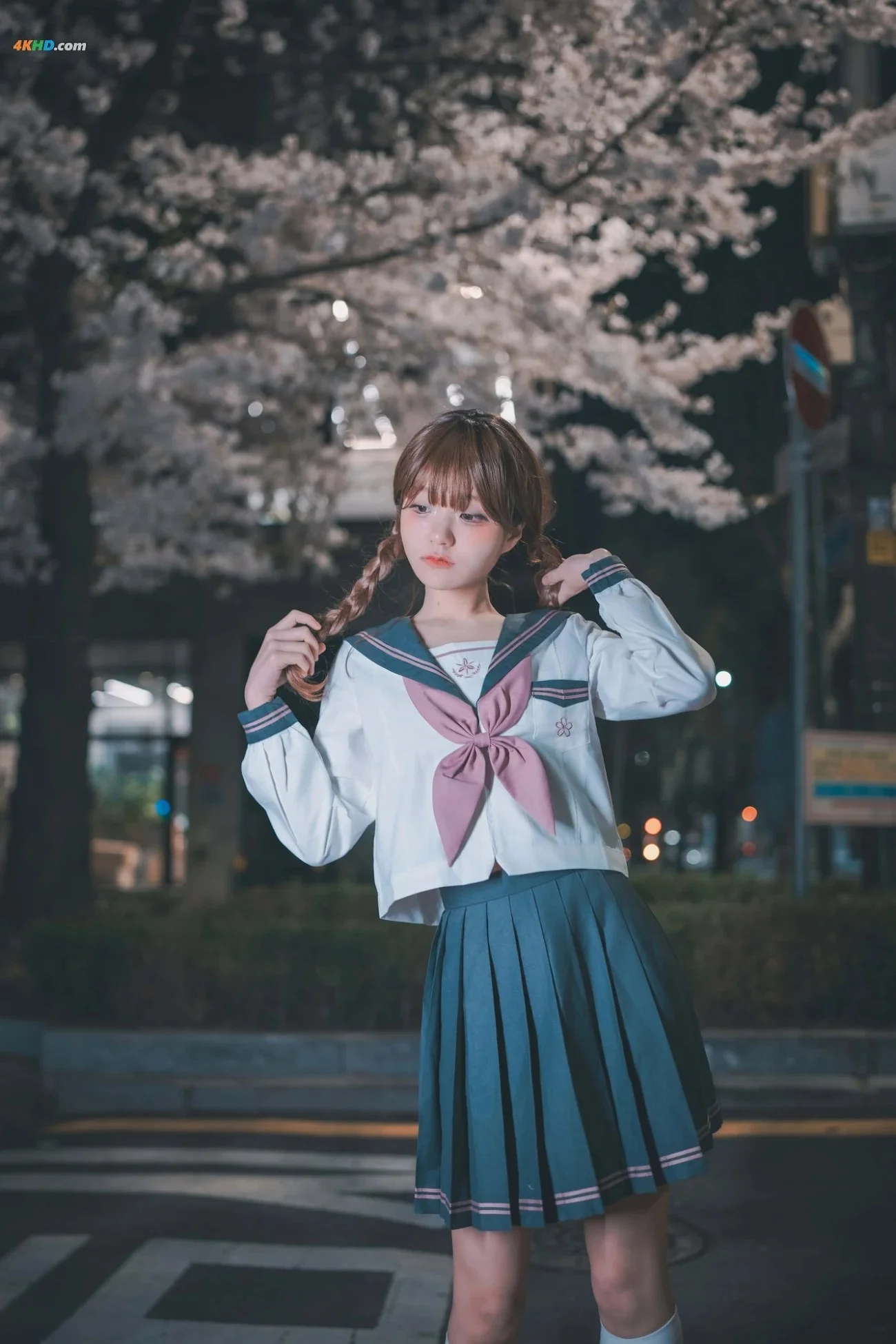 [DJAWA] Jenny (정제니)  DJAWA Phot Hatsukoi Yozakura 20P 第81张（Jenny (정제니)）
