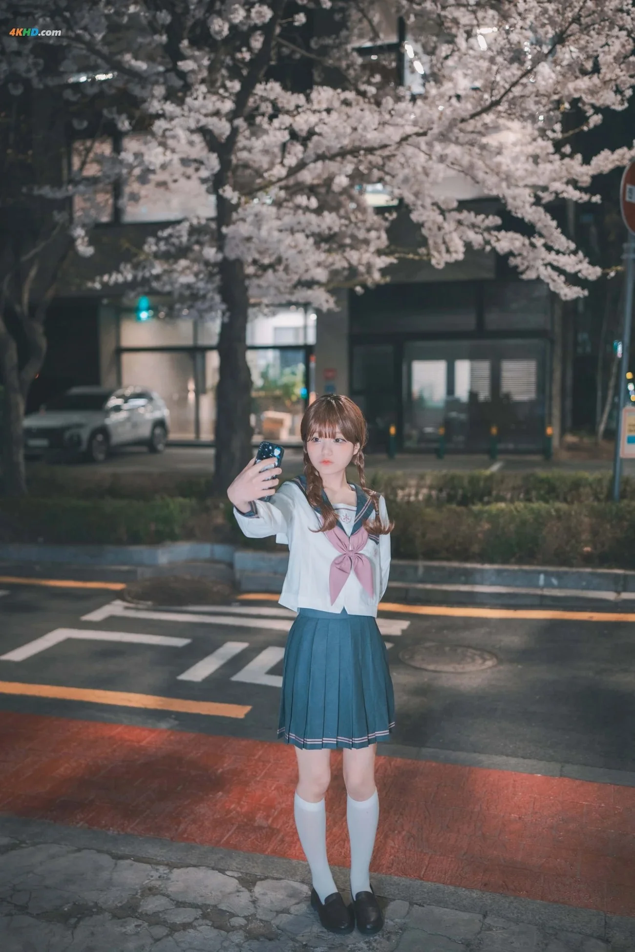 [DJAWA] Jenny (정제니)  DJAWA Phot Hatsukoi Yozakura 20P 第83张（Jenny (정제니)）