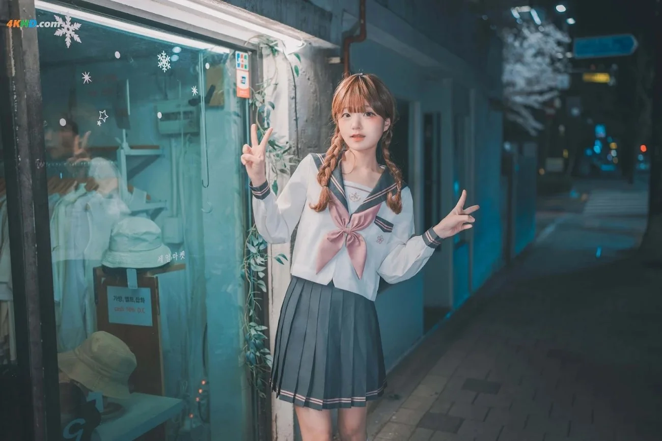 [DJAWA] Jenny (정제니)  DJAWA Phot Hatsukoi Yozakura 20P 第90张（Jenny (정제니)）