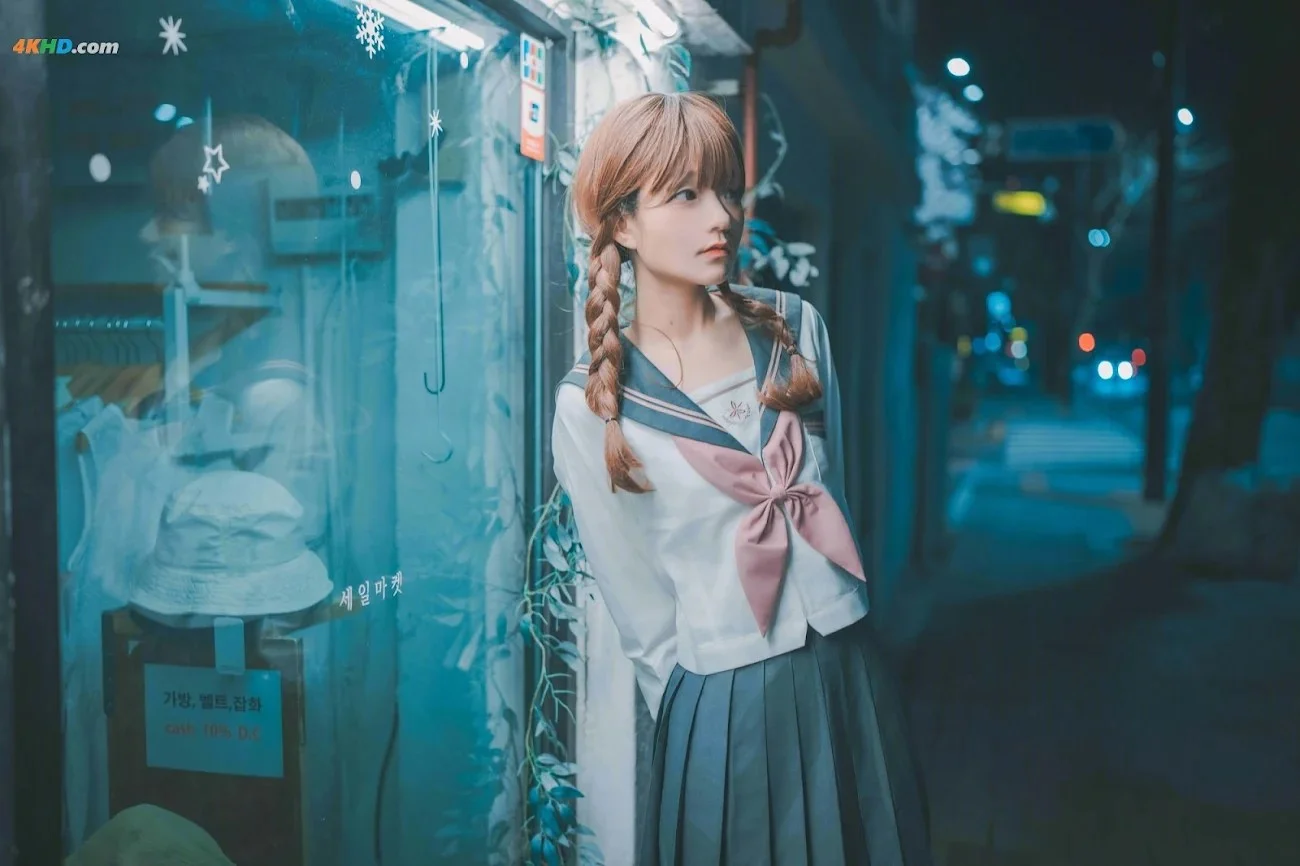 [DJAWA] Jenny (정제니)  DJAWA Phot Hatsukoi Yozakura 20P 第92张（Jenny (정제니)）