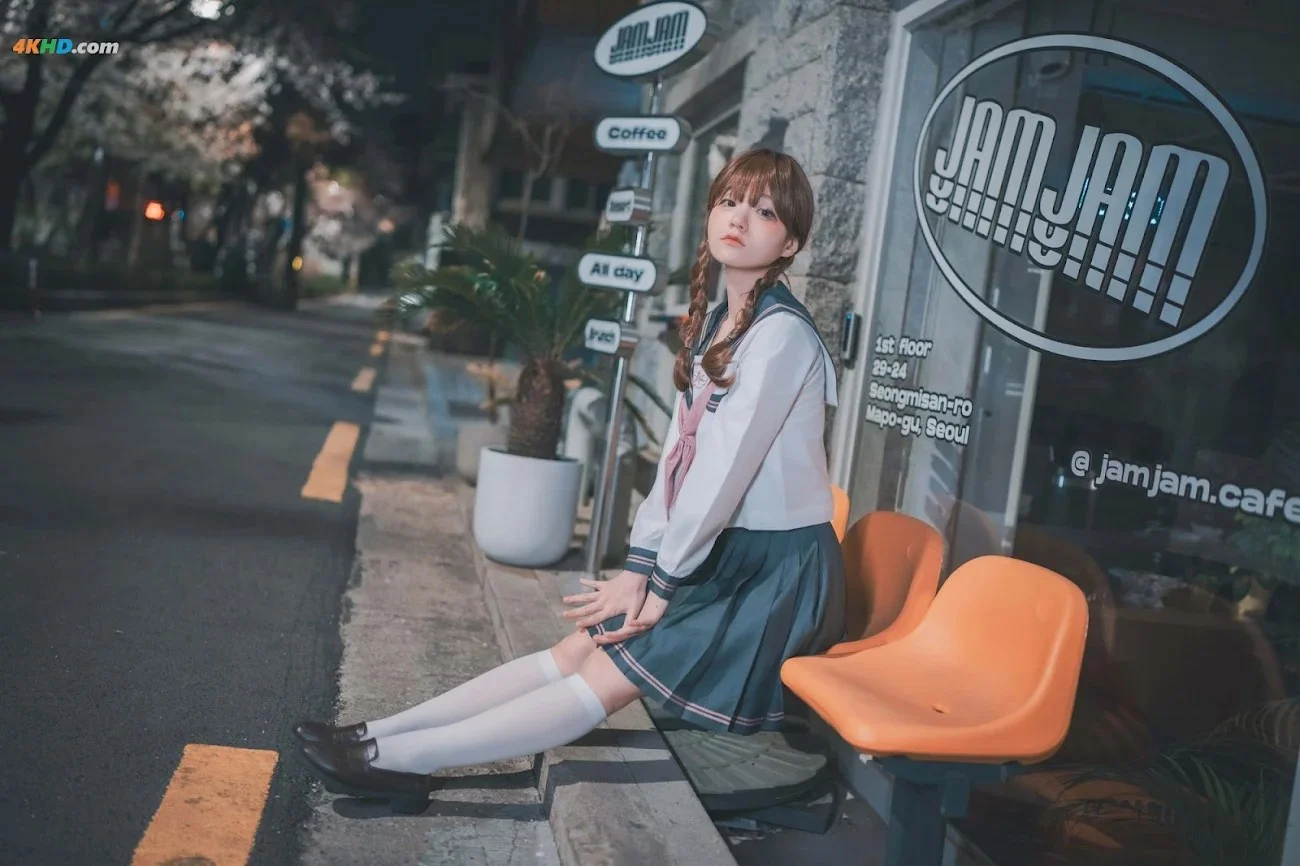 [DJAWA] Jenny (정제니)  DJAWA Phot Hatsukoi Yozakura 20P 第9张（Jenny (정제니)）