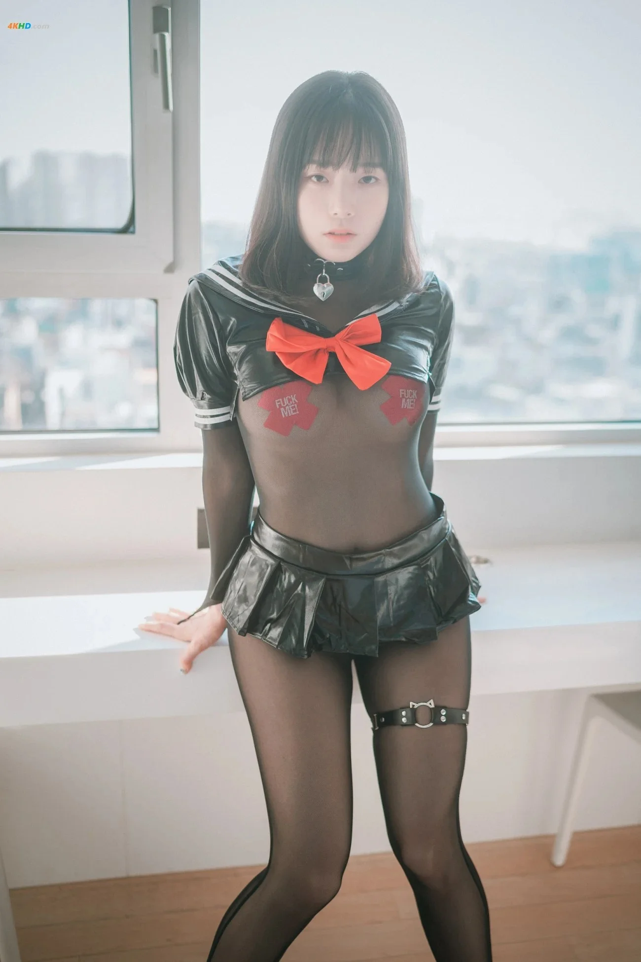 [DJAWA] Leather Black Schoolgirl 20P 第46张（Leather Black Schoolgirl）
