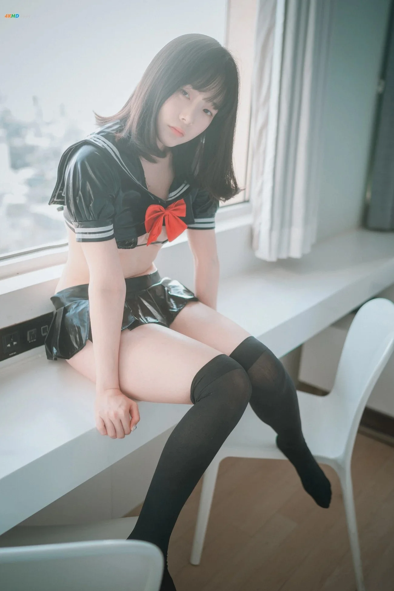 [DJAWA] Leather Black Schoolgirl 20P 第79张（Leather Black Schoolgirl）