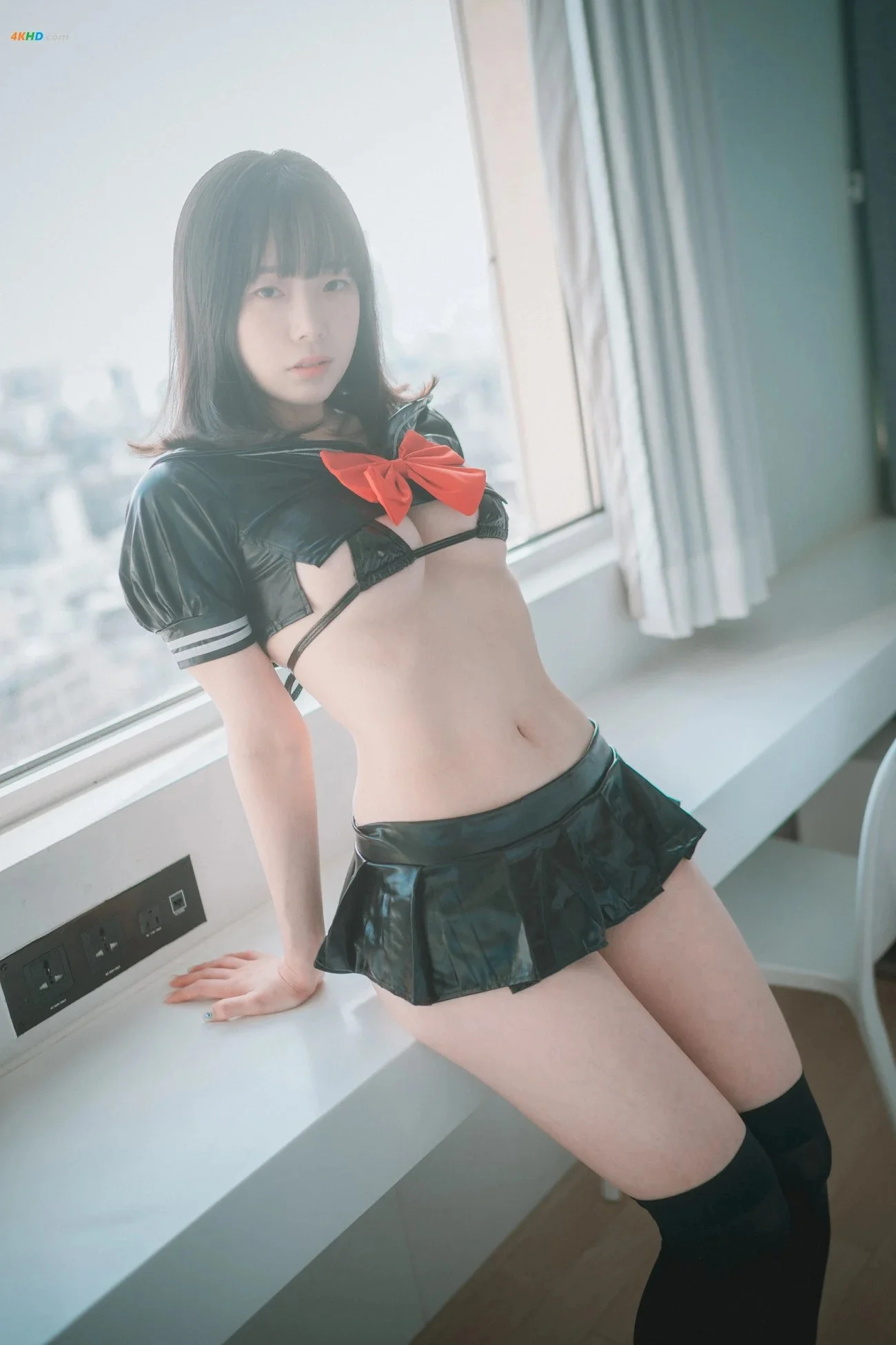 [DJAWA] Leather Black Schoolgirl 20P 第92张（Leather Black Schoolgirl）