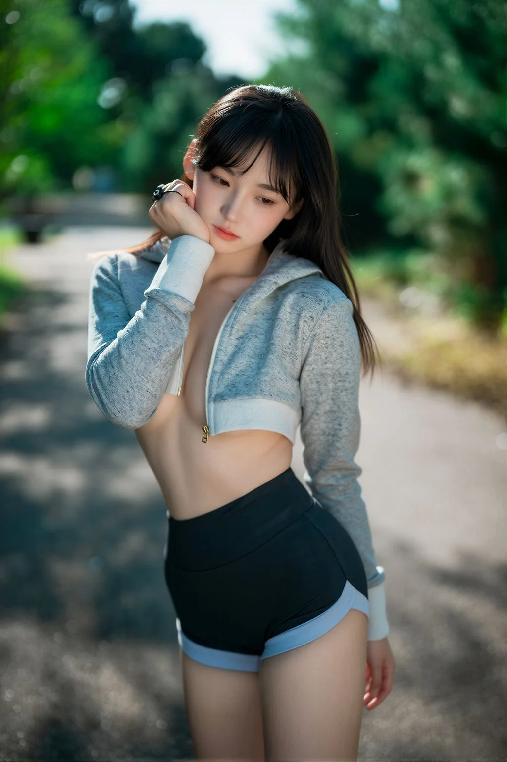 [DJAWA Photo] HENDOONG (혠둥이) Loose and Tight Jade Blue 50P 第17张（HENDOONG (혠둥이)）