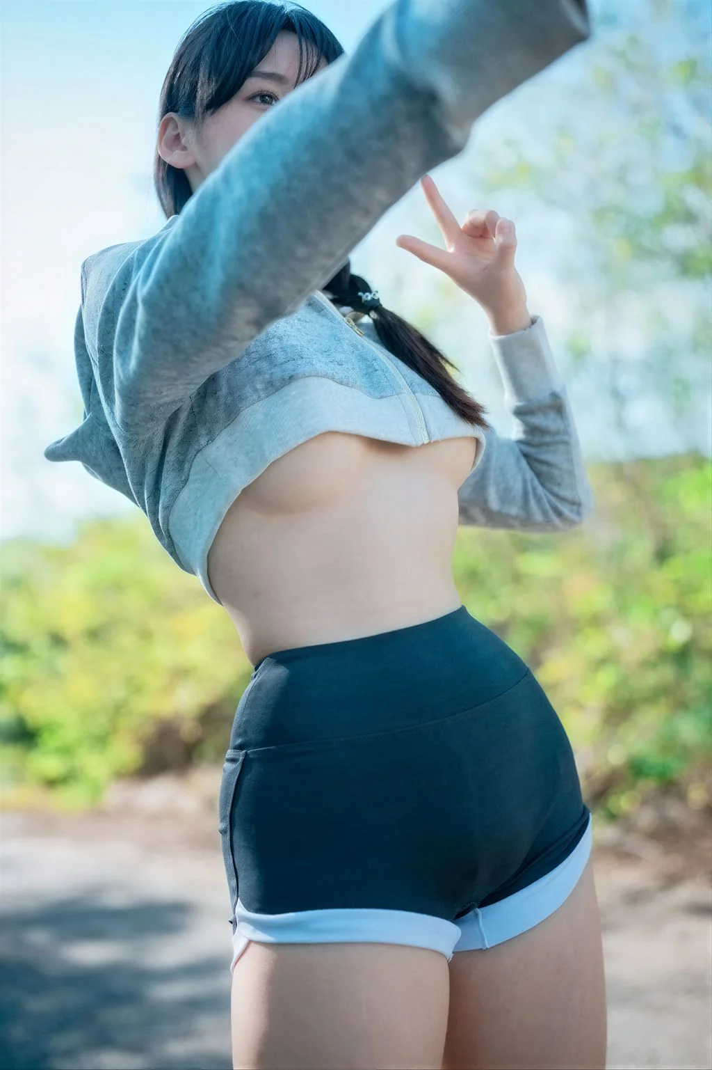 [DJAWA Photo] HENDOONG (혠둥이) Loose and Tight Jade Blue 50P 第41张（HENDOONG (혠둥이)）