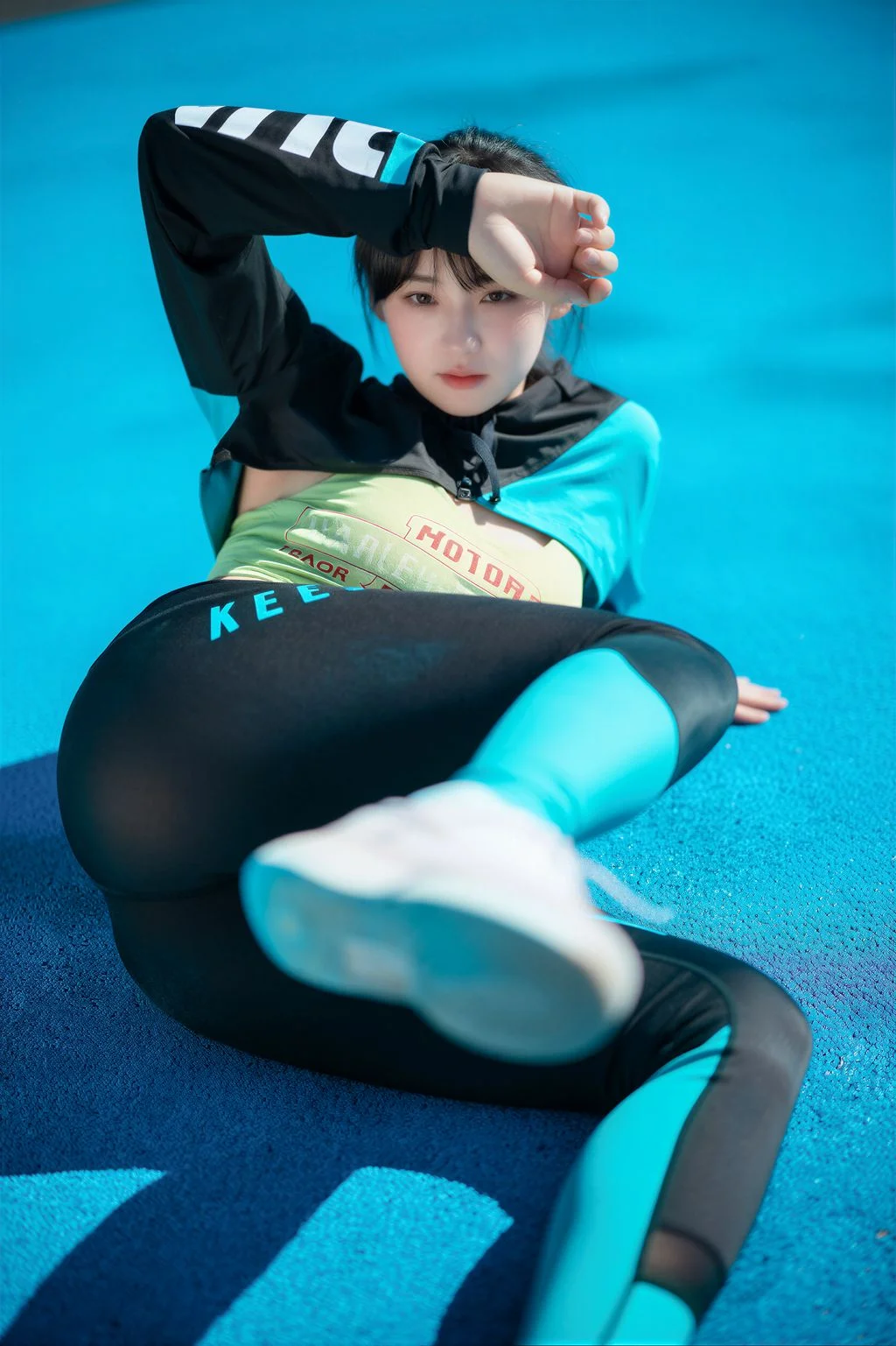 [DJAWA Photo] HENDOONG (혠둥이) Loose and Tight Jade Blue 50P 第45张（HENDOONG (혠둥이)）