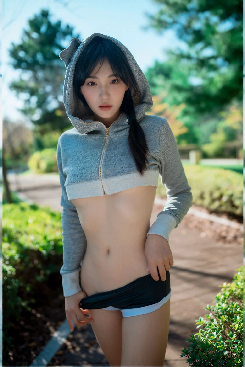 [DJAWA Photo] HENDOONG (혠둥이) Loose and Tight Jade Blue 50P 第4张（HENDOONG (혠둥이)）