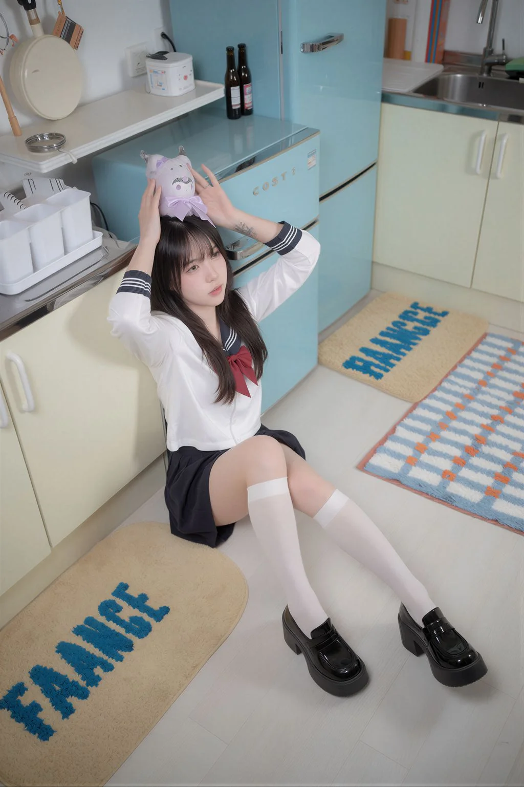 [Pure Media Vol.343] Yeha (예하) Schoomizu 84P 第19张（Yeha (예하)）