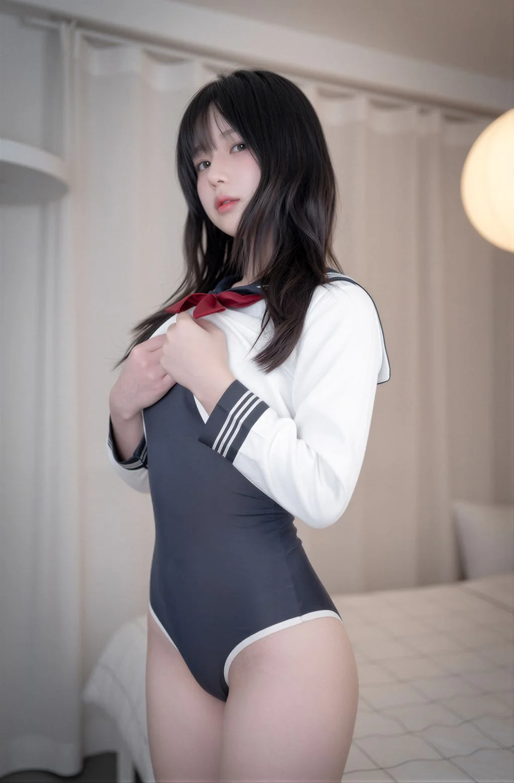 [Pure Media Vol.343] Yeha (예하) Schoomizu 84P 第28张（Yeha (예하)）