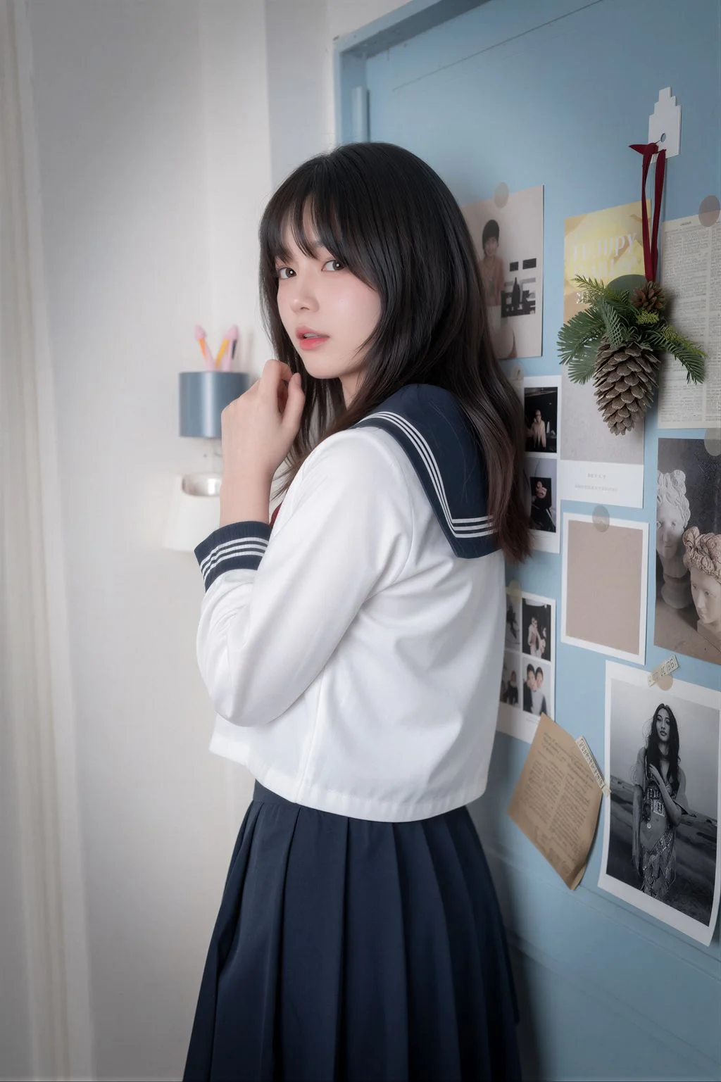 [Pure Media Vol.343] Yeha (예하) Schoomizu 84P 第58张（Yeha (예하)）