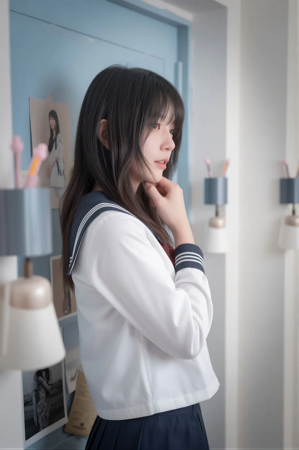 [Pure Media Vol.343] Yeha (예하) Schoomizu 84P 第59张（Yeha (예하)）