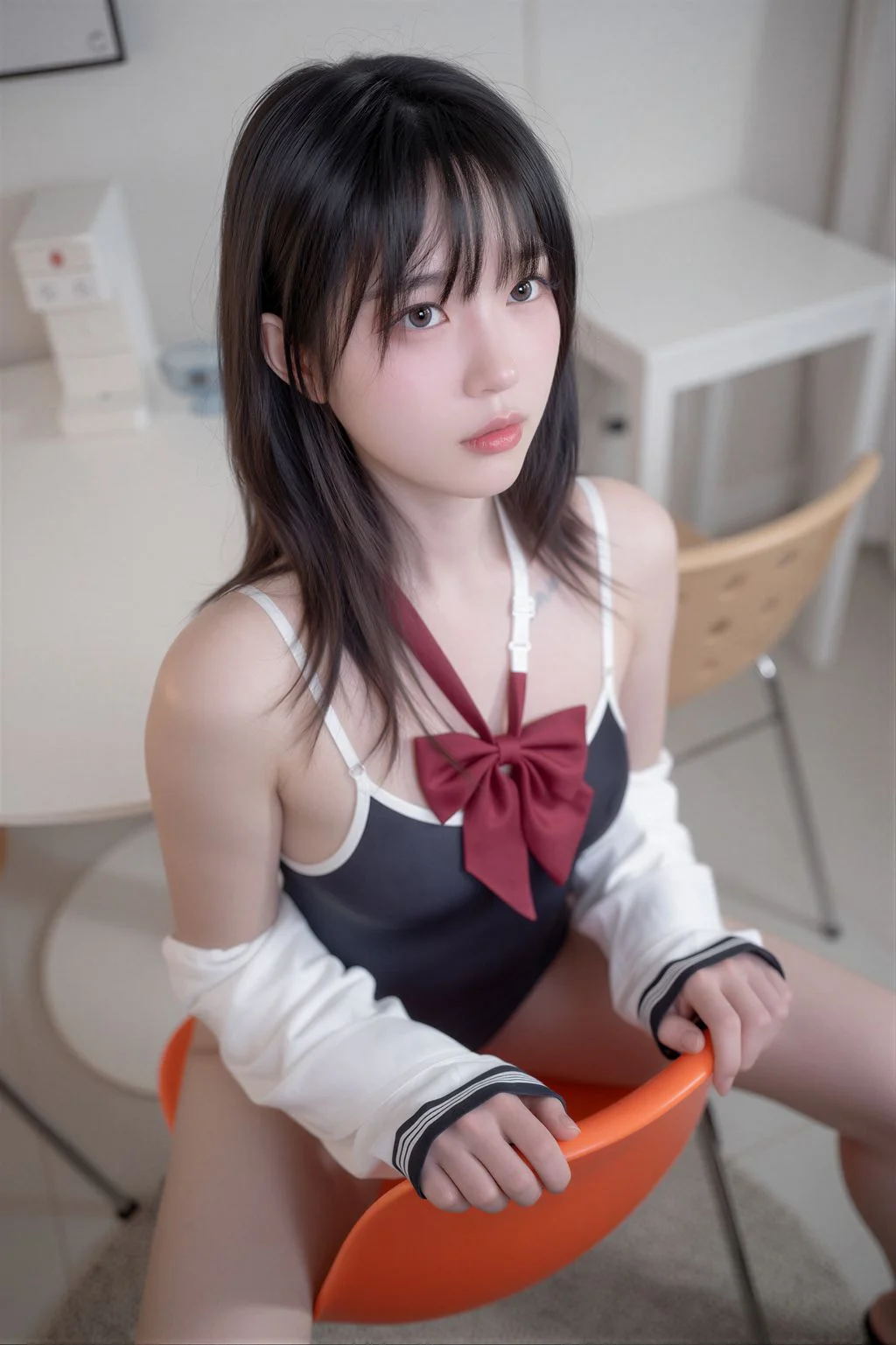 [Pure Media Vol.343] Yeha (예하) Schoomizu 84P 第5张（Yeha (예하)）
