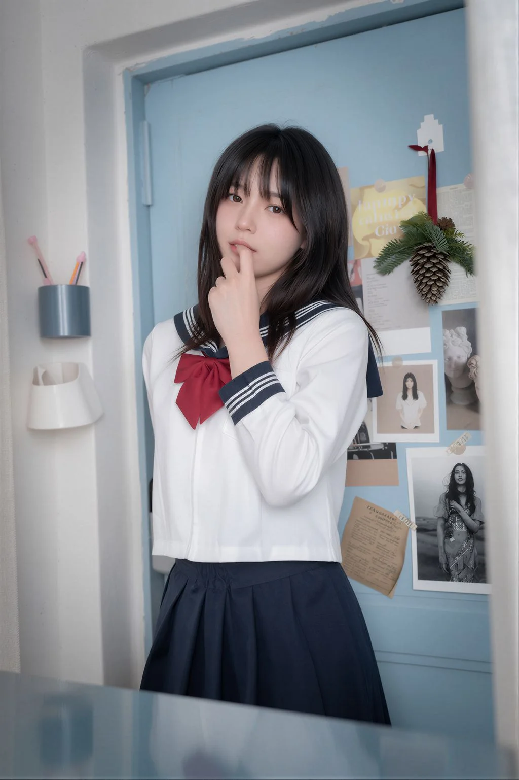 [Pure Media Vol.343] Yeha (예하) Schoomizu 84P 第60张（Yeha (예하)）